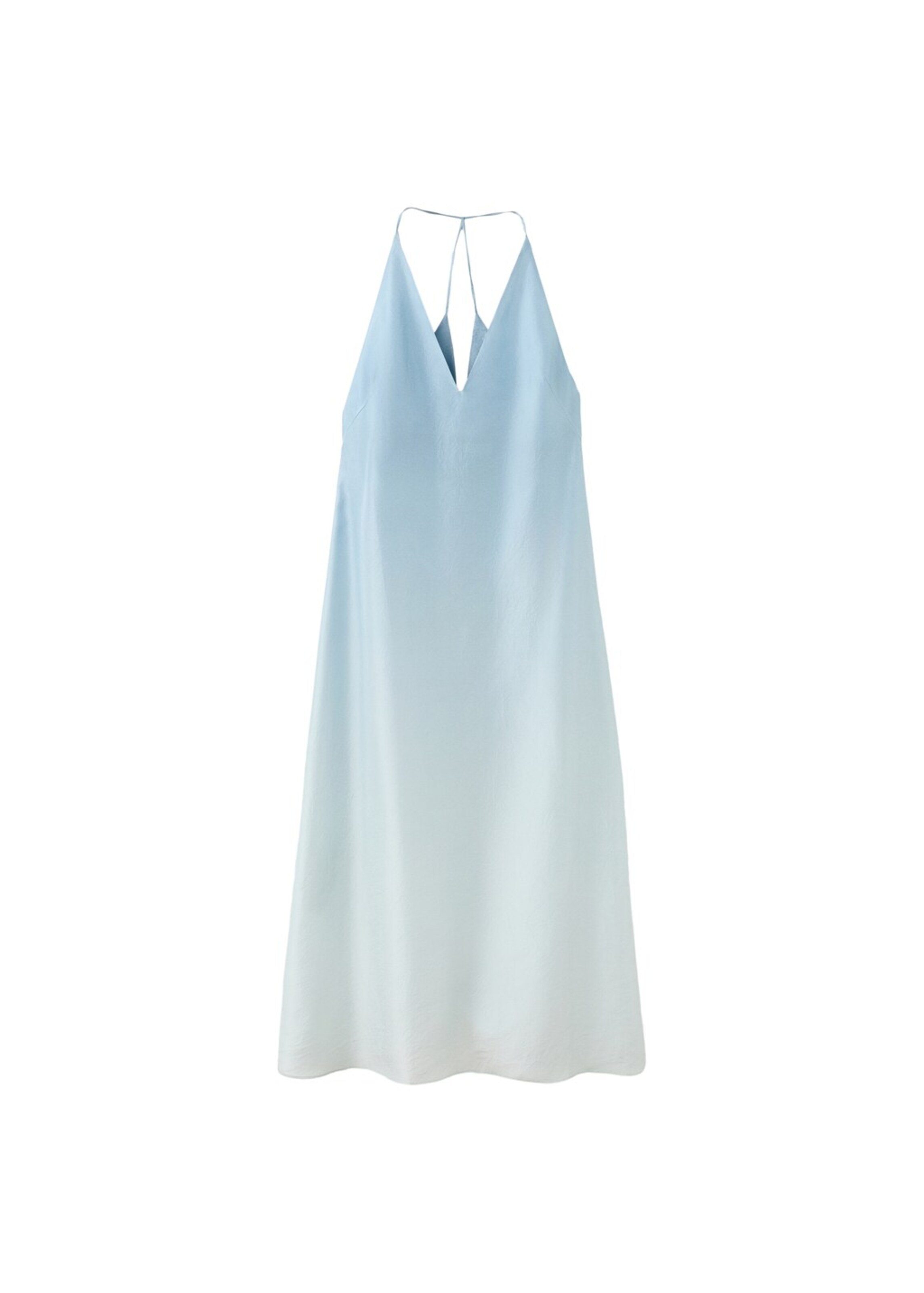 MANGO Nachthemd 'Habi' in Blau: Vorderseite