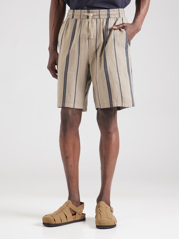 Only & Sons Loose fit Trousers 'ONSTINUS STEPAN' in Green: front