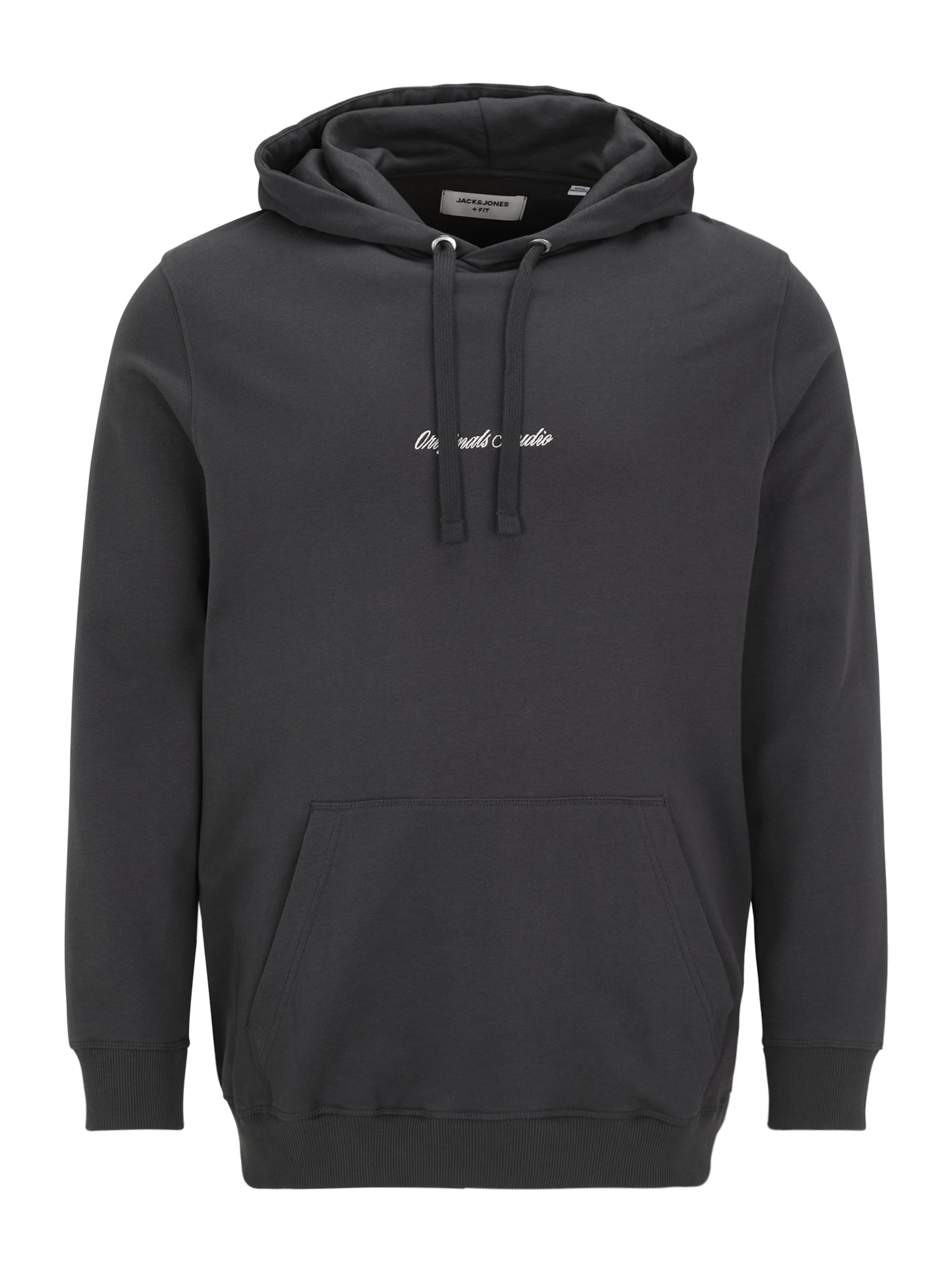 Jack & Jones Plus Свитшот 'JORNORREBRO' в Серый: спереди