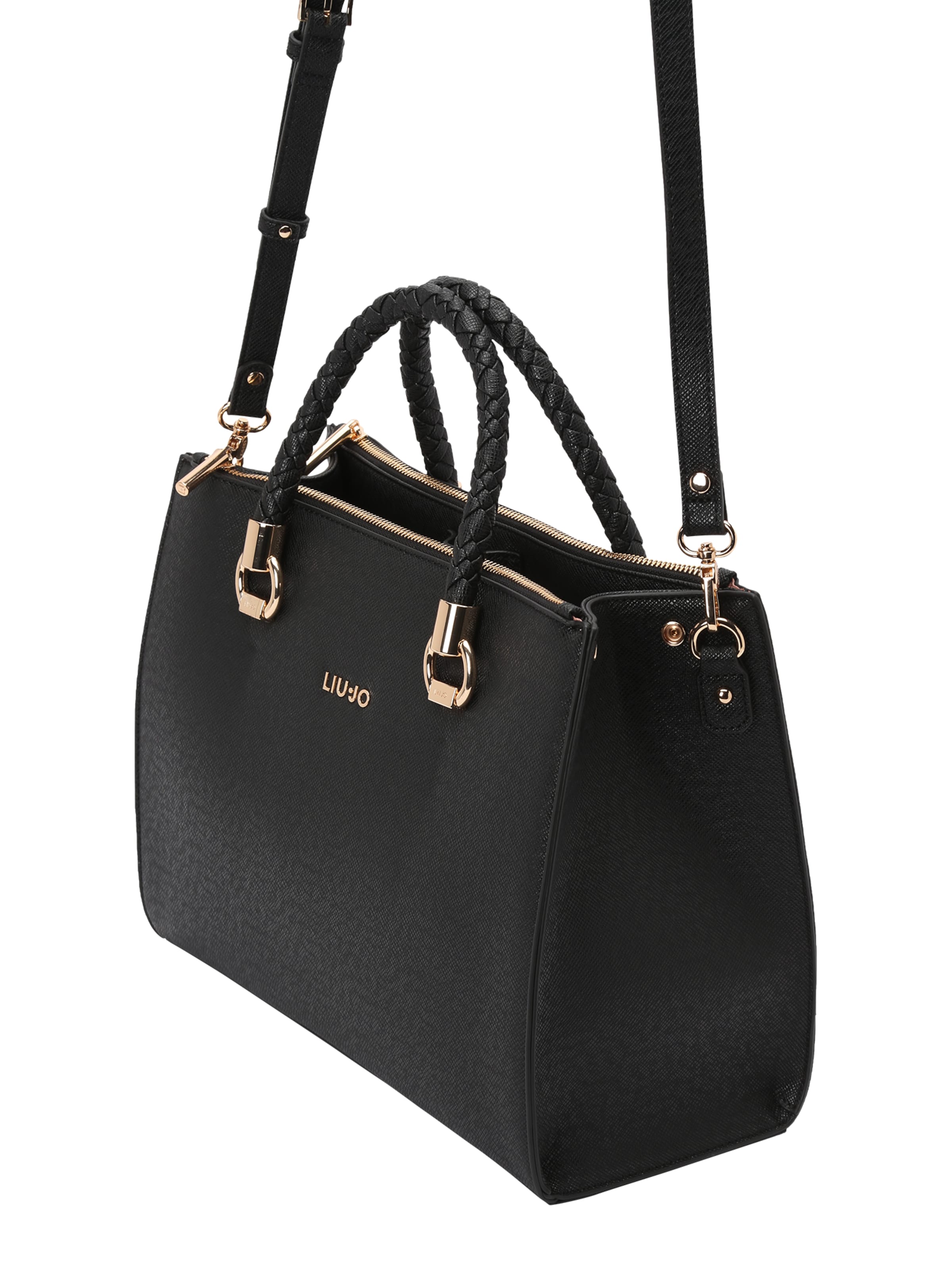 Liu Jo Дамска чанта в черно: отпред