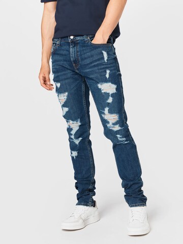 HOLLISTER Regular Jeans in Blauw: voorkant