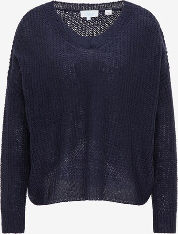 usha BLUE LABEL Sweater in Blue: front