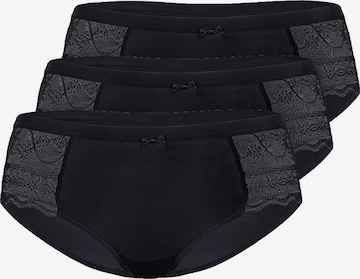 sassa Panty in Schwarz: Vorderseite