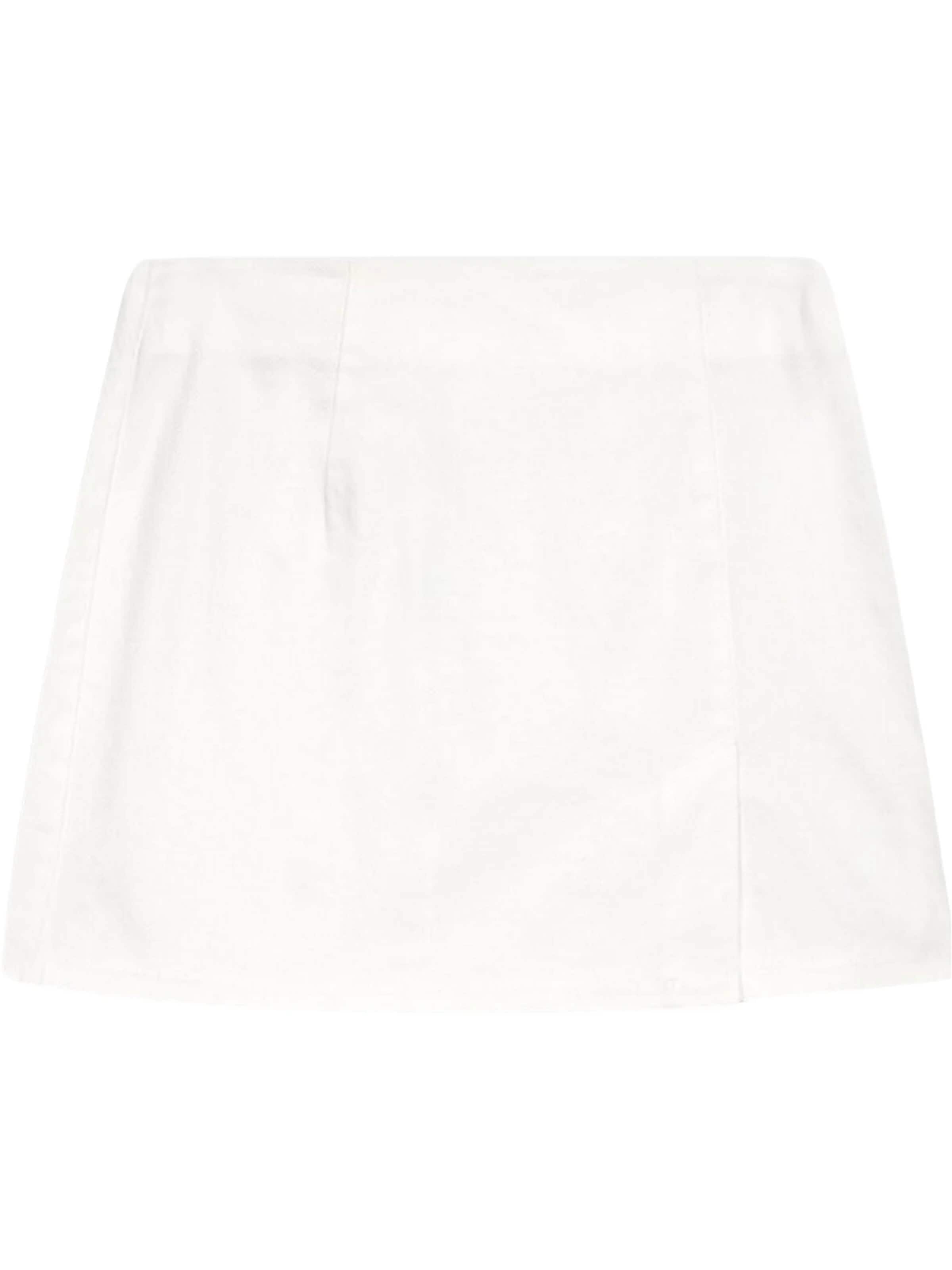 Gonna di LTB Jeans in bianco: frontale
