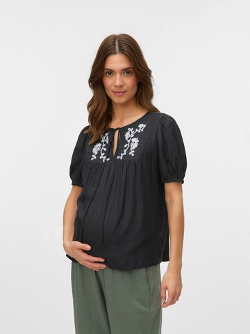 MAMALICIOUS Blouse 'PINAR' in Black: front