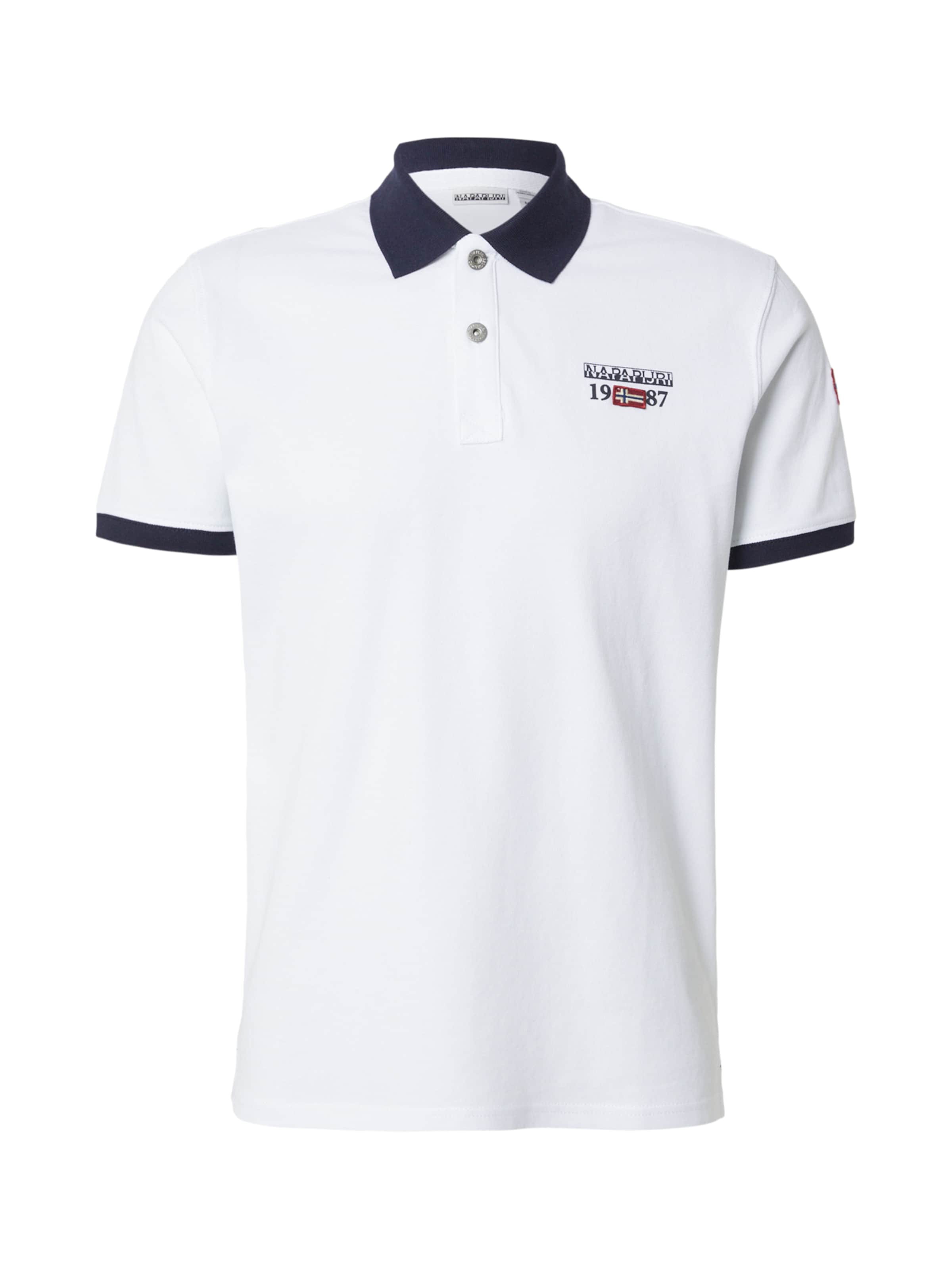 NAPAPIJRI Bluser & t-shirts 'EANY 1' i hvid: forside
