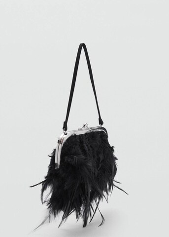 MANGO Tasche 'Polo' in Schwarz