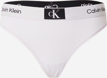 Calvin Klein Underwear Стринги в Лиловый: спереди