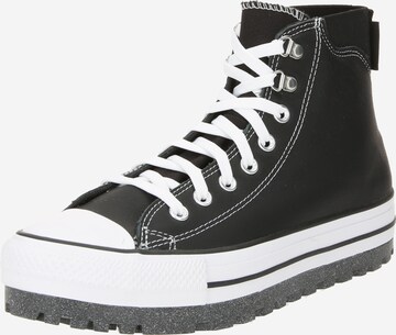 CONVERSE Sneakers hoog 'Chuck Taylor All Star City Trek' in Zwart: voorkant