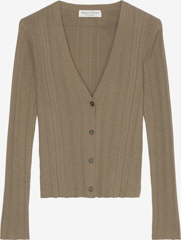 Marc O'Polo Knit Cardigan in Brown: front