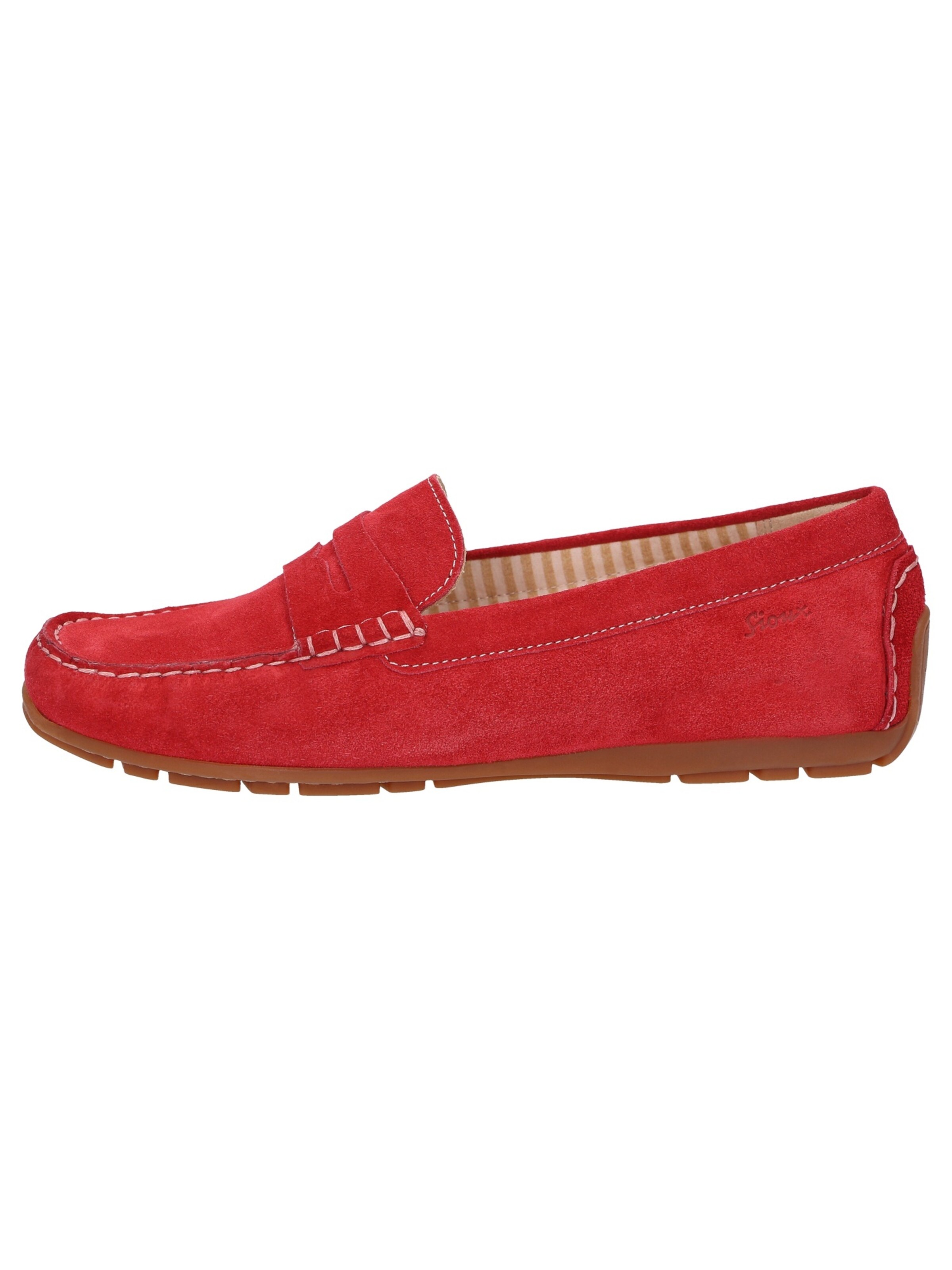 SIOUX Mocassins 'Carmona-700' in Rood