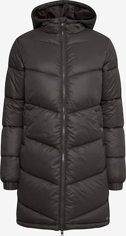 Oxmo Winter Coat 'Tabata' in Black: front