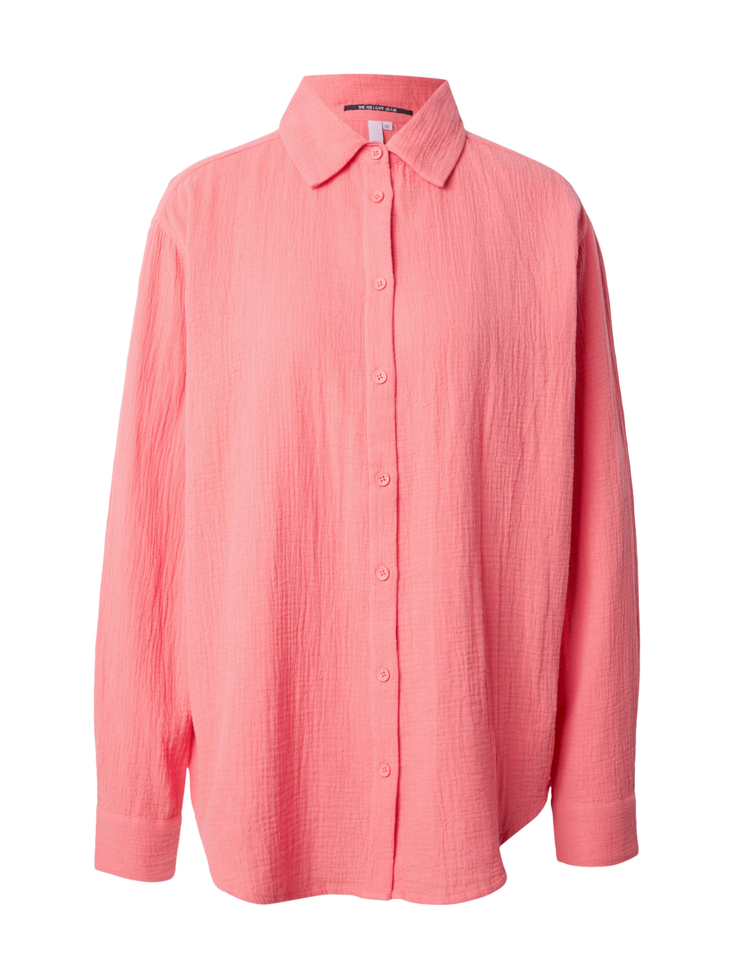QS Blouse in Rood: voorkant