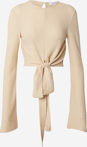 smėlio EDITED Marškinėliai 'Imke': priekis