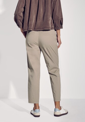STREET ONE Regular Chino Pants in Beige