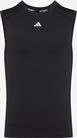 ADIDAS PERFORMANCE Sporttop 'Techfit ' in Schwarz: predná strana