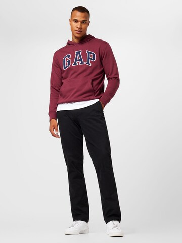 Regular Pantalon chino GAP en noir