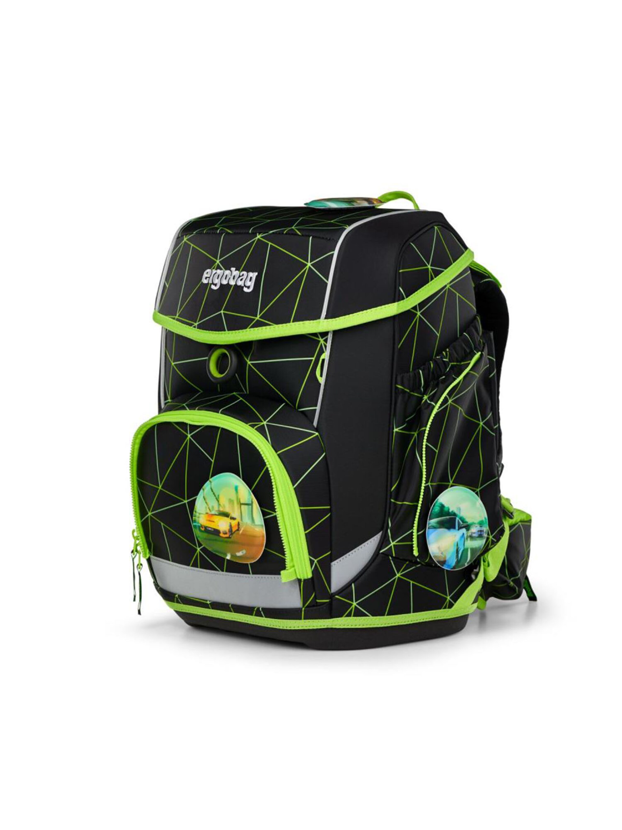 ergobag Rucksack 'Cubo Set 5 tlg'‌‌‌‌‌‌‌‌‌ in Grün