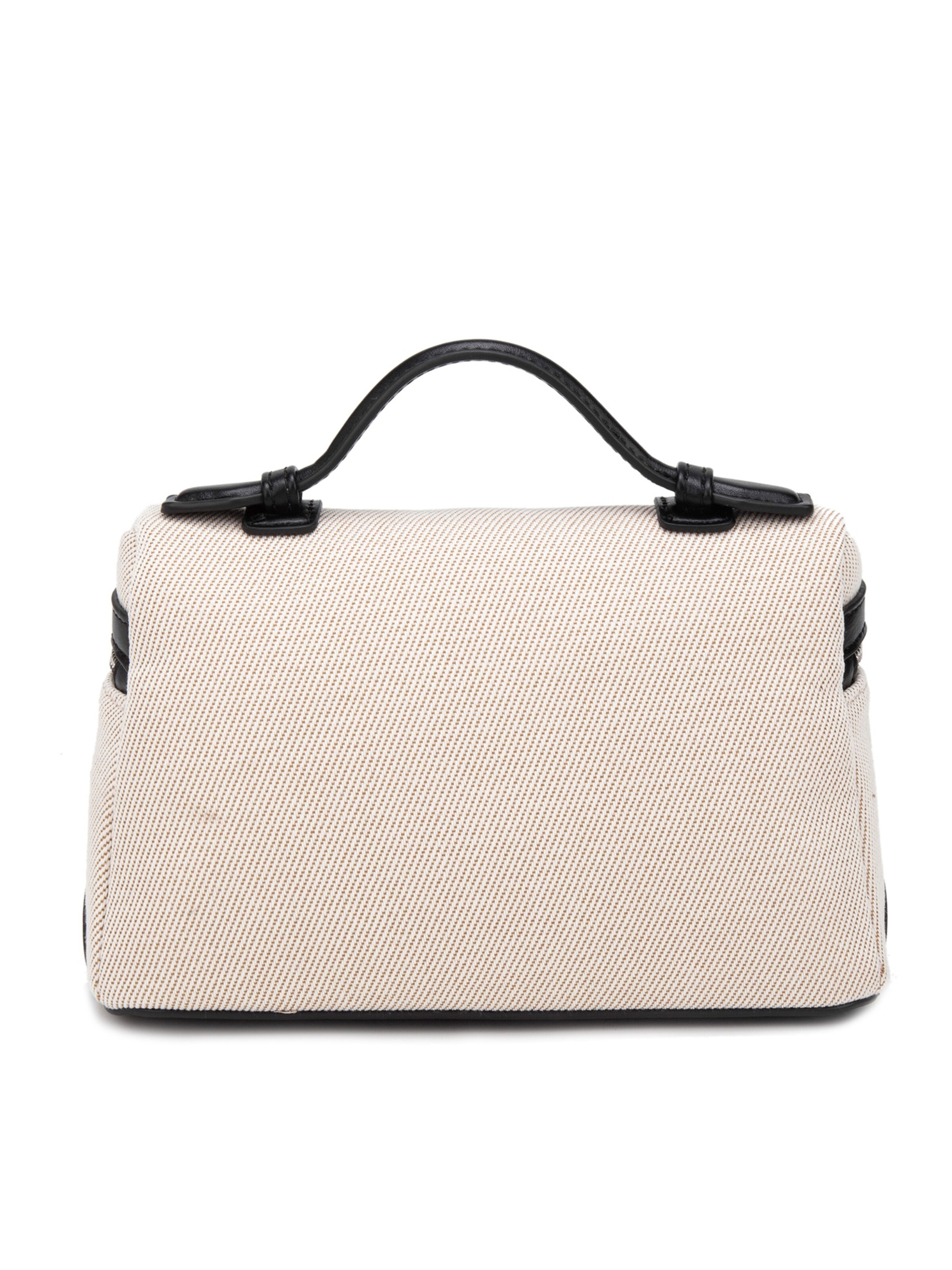 Borsa a tracolla 'Borsa a Mano Strutturata Diana & Co Firenze con Tracolla Regolabile e Dettagli Ecopelle' di Diana&Co. in nero