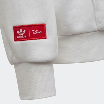balts ADIDAS ORIGINALS Sportisks džemperis 'Disney Mickey And Friends'
