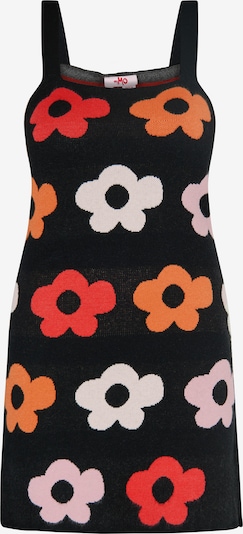 MYMO Knit dress in Orange / Light red / Black / White, Item view