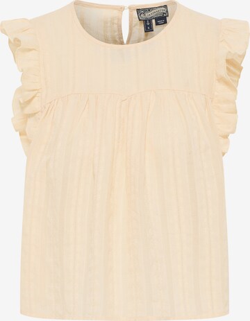 DreiMaster Vintage - Blusa en beige: frente