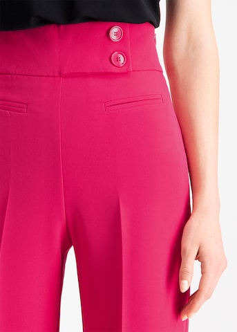 Wide Leg Pantalon à plis 'Coreana' Nicowa en rose