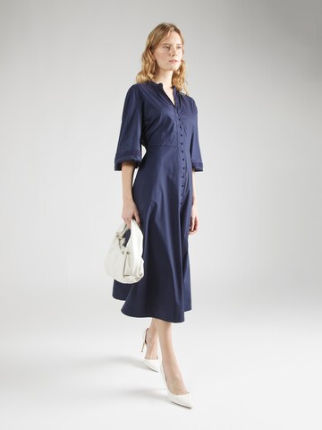 Lauren Ralph Lauren Košilové šaty – modrá