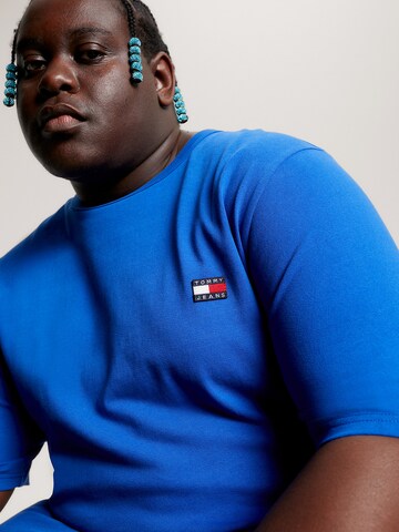 Tommy Jeans Plus Shirt 'Classic' in Blue