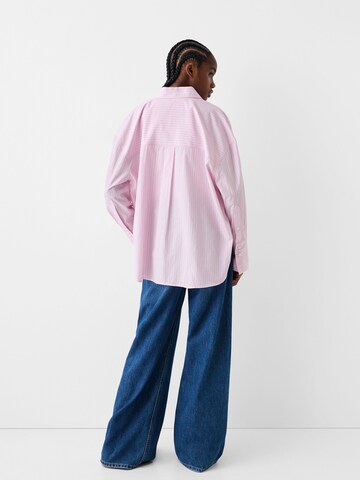 Bershka Pusero värissä vaaleanpunainen
