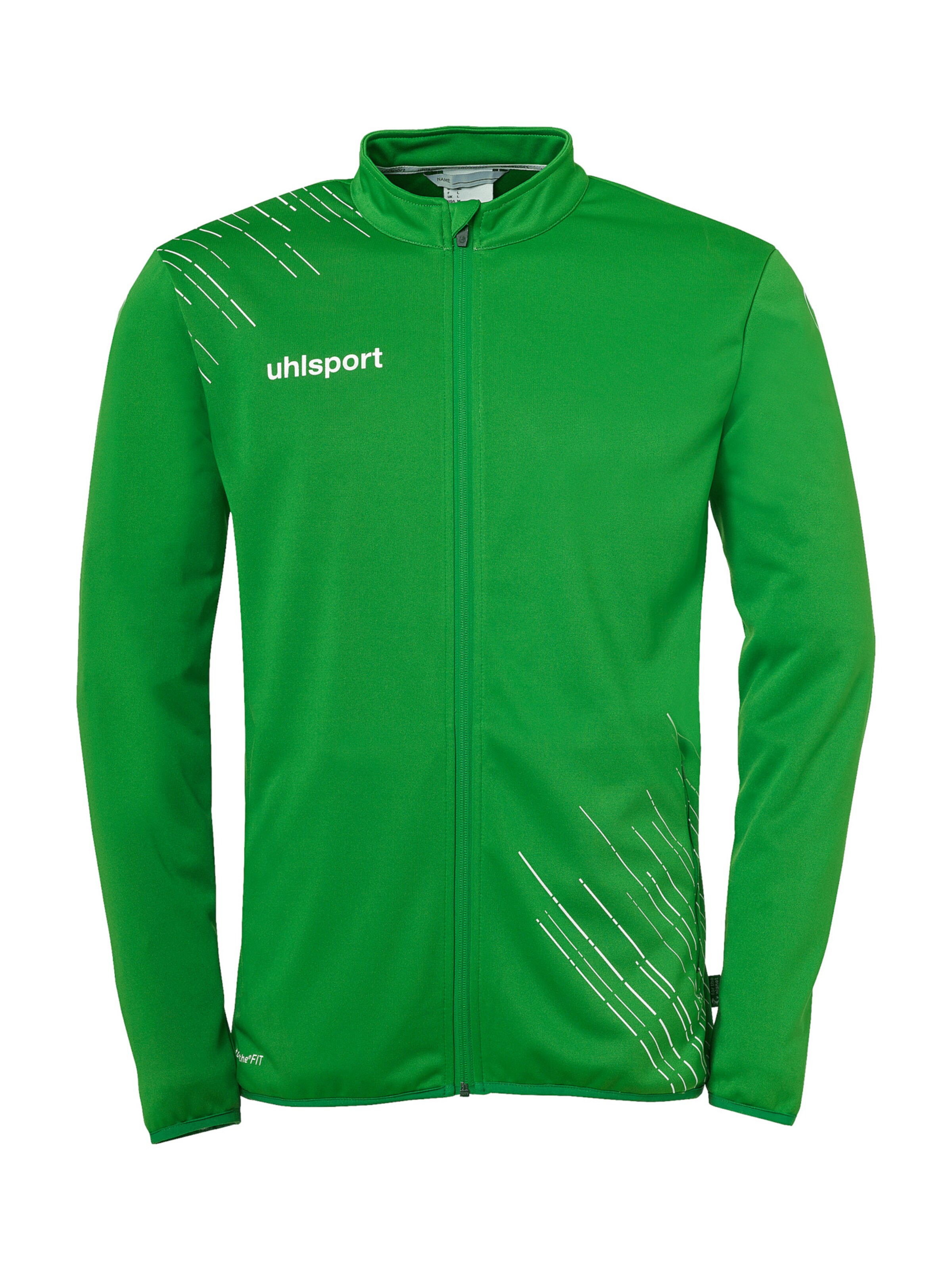 UHLSPORT Jakna za trening | zelena barva: sprednja stran