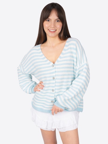 Seasons of April Knit cardigan 'Candy' in Blue