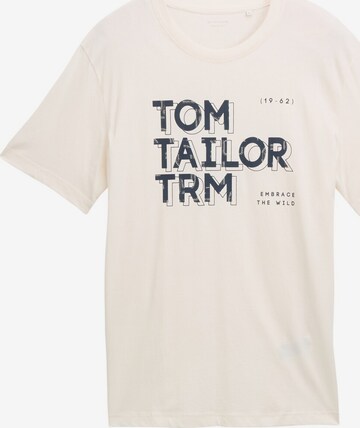 TOM TAILOR Shirt in Brown: front