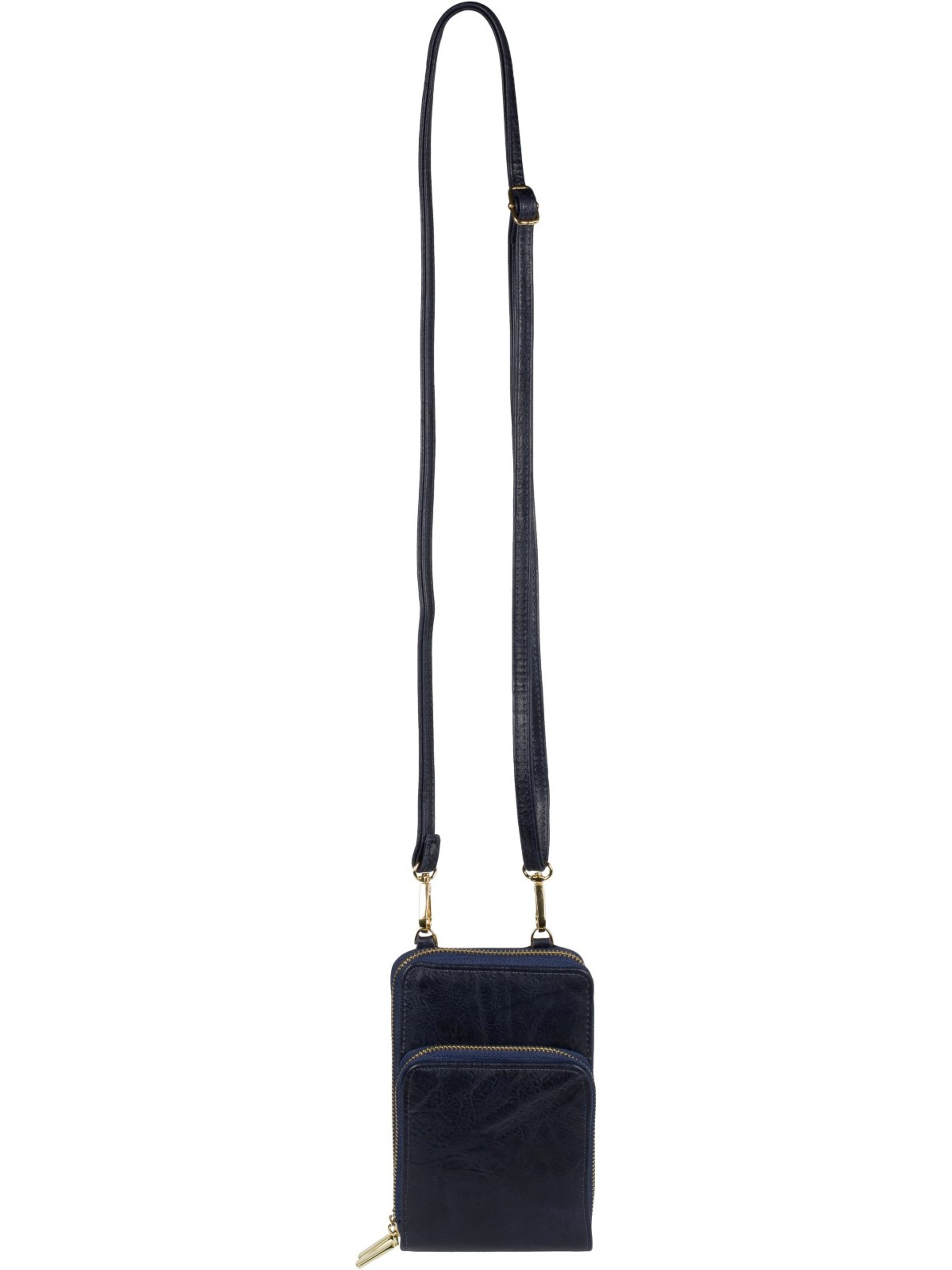 styleBREAKER Umhängetasche 'Mini Umhängetasche Einfarbig - RFID Schutz'‌‌‌‌‌ in Blau