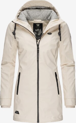 Ragwear Performance Jacket 'Zuzka' in Beige: front