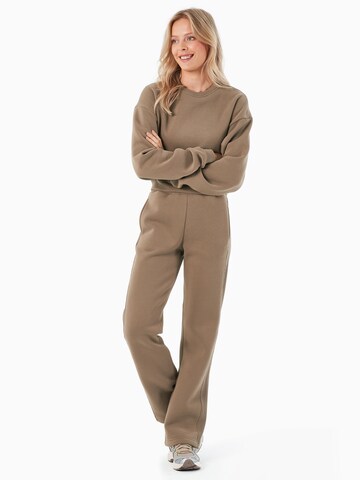 Organication Sweatshirt in Braun