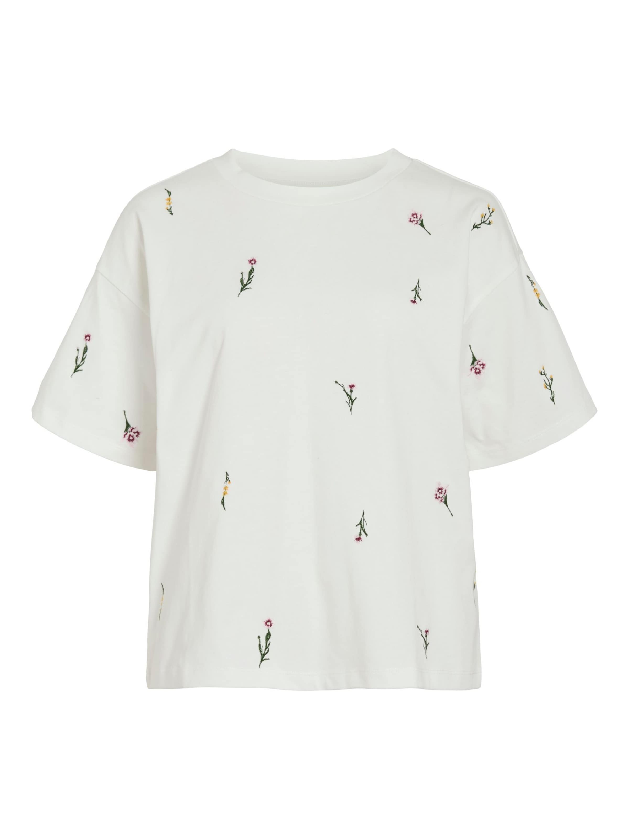 VILA Shirt 'VIMonie' in White: front