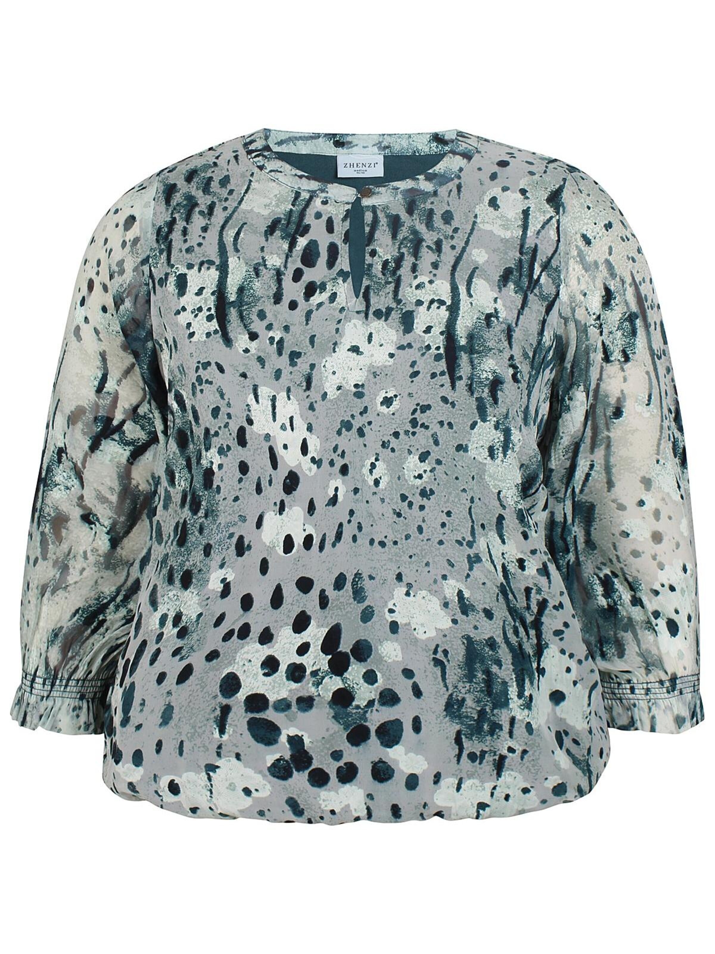 Zhenzi Blouse 'Libby 1522' in Green: front