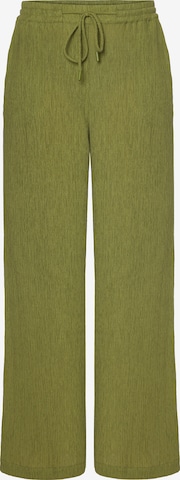 TATUUMLoosefit Hlače - zelena boja: prednji dio