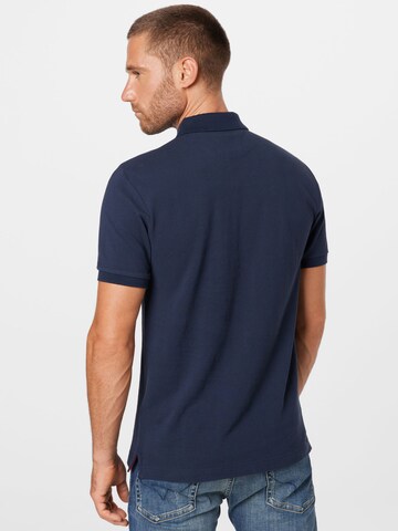 Hackett London Poloshirt in Blau