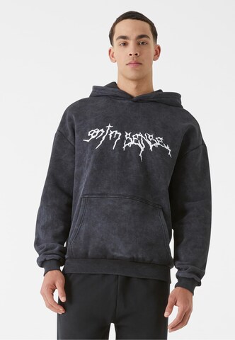 9N1M SENSE Sweatshirt 'Goth' in Schwarz: Vorderseite