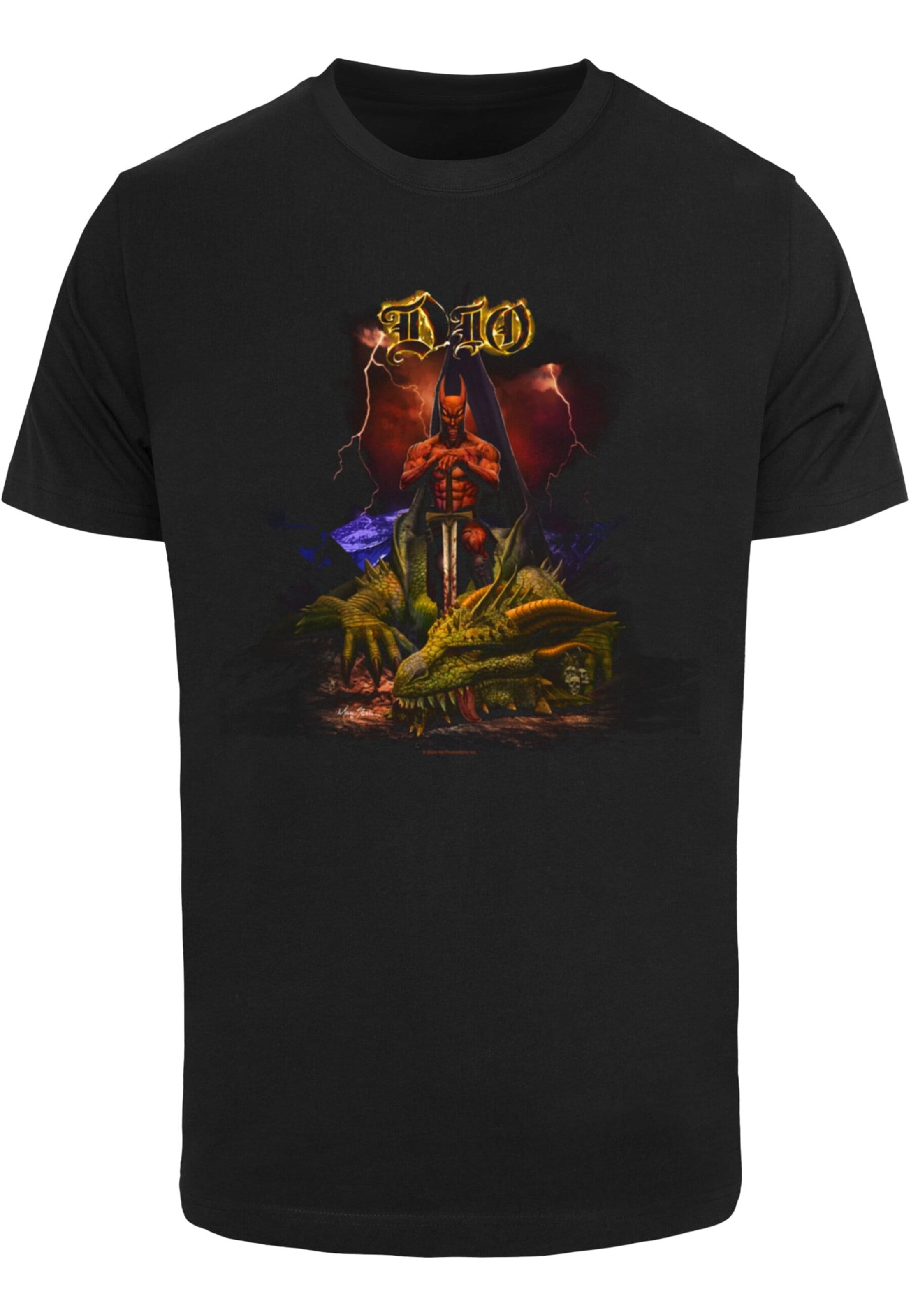 Merchcode Shirt 'DIO - Fade' in Black: front