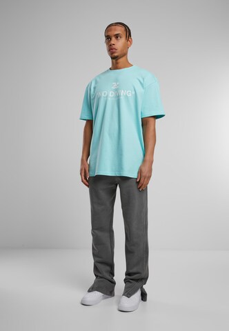 T-Shirt 'No Diving Heavy' MT Upscale en bleu