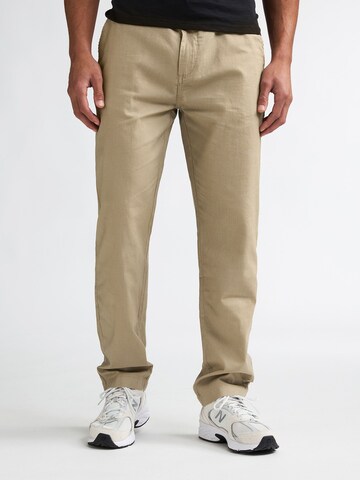 PETROL INDUSTRIES MEN Regular Chinobyxa i beige