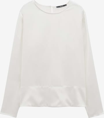 Someday - Blusa 'Zaicy' en blanco: frente