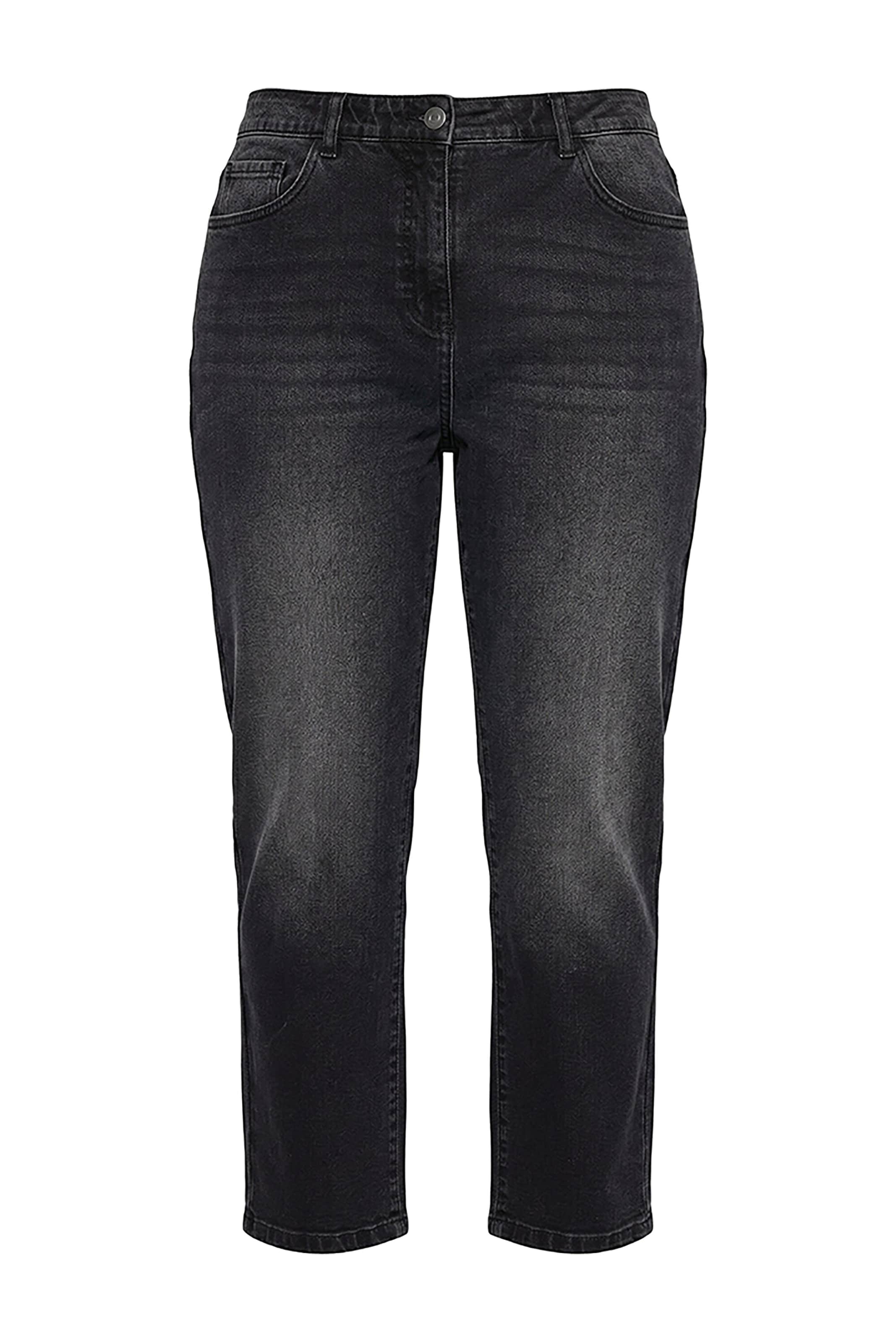 Ulla Popken Jeans in 32-34/Regular in schwarz, Produktansicht