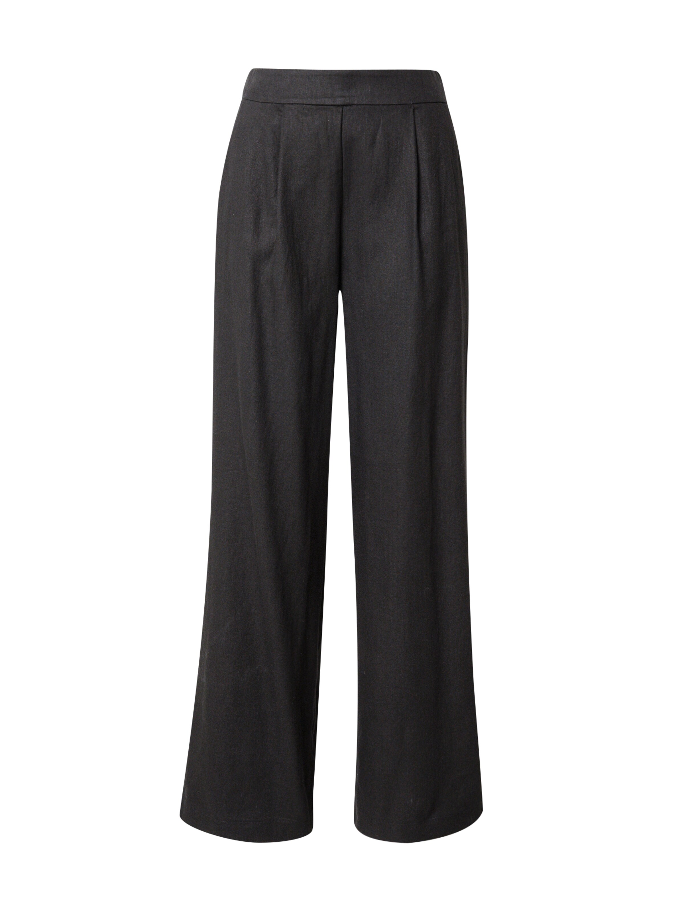 Pantalon 'Jolanda' VILA en noir : devant