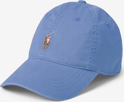 Polo Ralph Lauren Naģene, krāsa - zils džinss / brūns / sarkans / gandrīz balts, Preces skats