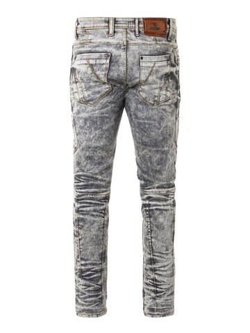 Coupe slim Jean CIPO & BAXX en gris