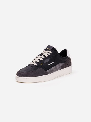 Tanners Sneakers 'Mid-Court Gael' in Black: front